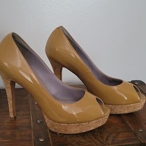 Cole Haan Cork bottom stiletto heels